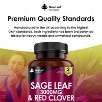 New Leaf Sage Leaf Tablets